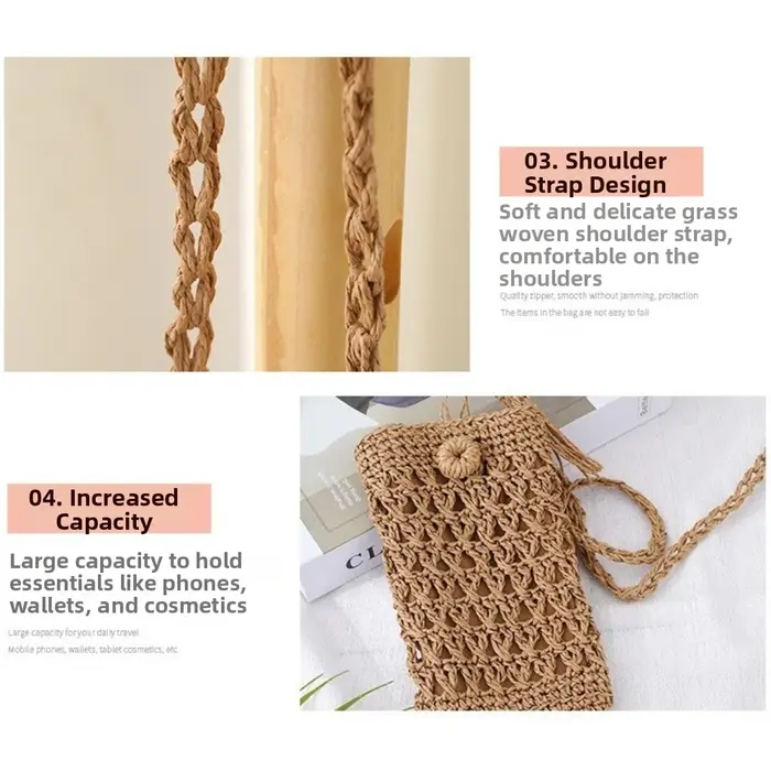 Nouveau sac bandoulière style bohème