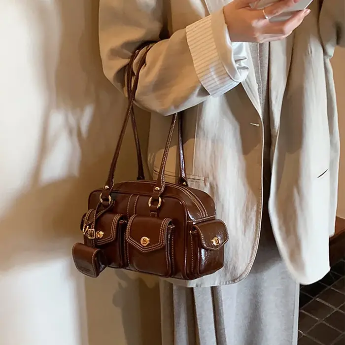 Sacs Boston de luxe, nouveaux sacs à main pour femmes