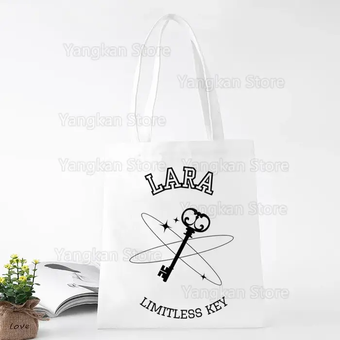 Sac de shopping KATSEYE Gnarly, sac fourre-tout écologique réutilisable pour femme, sac à main pour 
