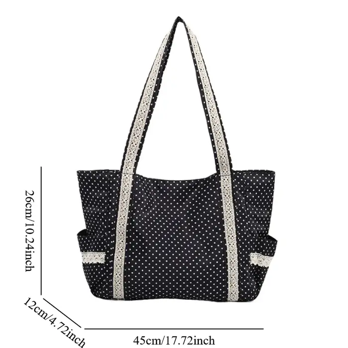 Sac à bandoulière en toile Vintage coréen pour femmes