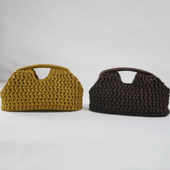 Sac à main tissé en chaîne pour femmes