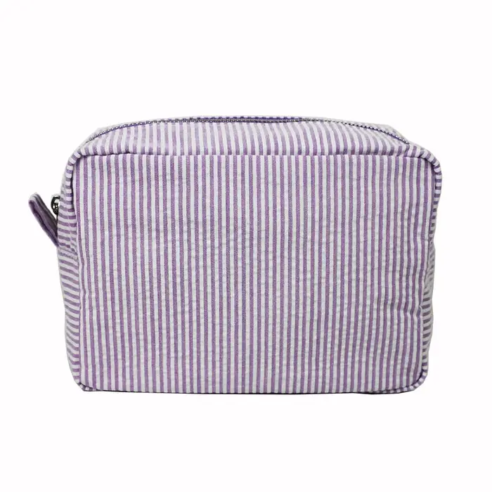 Nouveau sac à cosmétiques cadeau d'anniversaire pour fille trousse de toilette en coton nom personnalisé sacs de voyage pour femmes cadeaux de mariage personnalisés