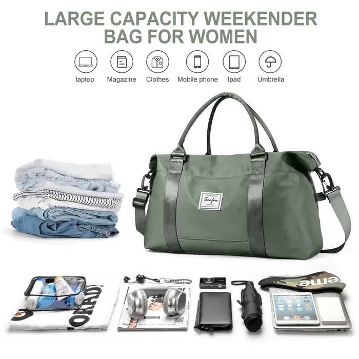 Easyjet sac de cabine 45x36x20 sac de voyage hommes femmes grande capacité bagage à main courte Distance