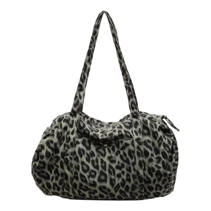 Sac fourre-tout grande capacité imprimé léopard pour femme