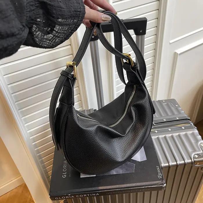 Sac fourre-tout en cuir PU grande capacité style coréen, sac à bandoulière décontracté simple, nouve