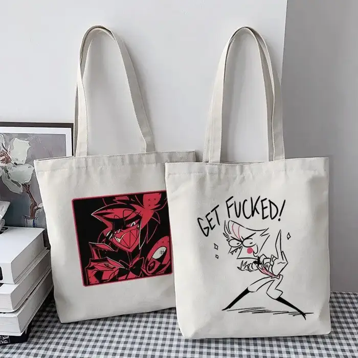 Sac en toile Hazbin Hotel Alastor Anime