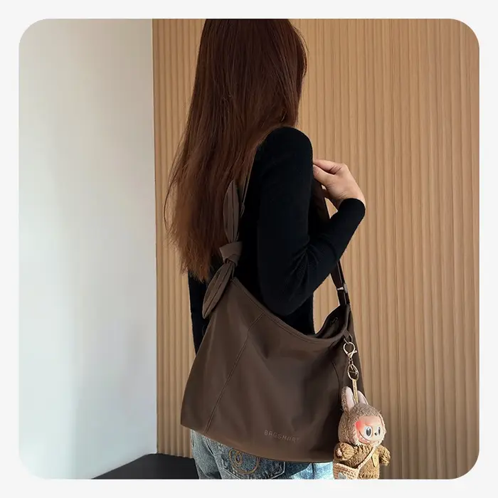 BAGSMART Sac bandoulière grande capacité pour femme, sac à main décontracté, sac de voyage étanche,