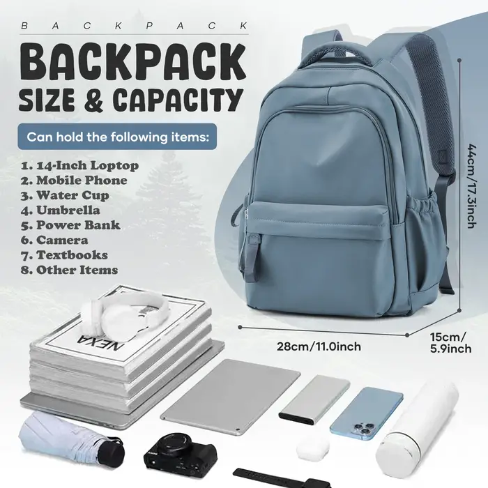 Sac à dos scolaire, sac à dos décontracté et tendance