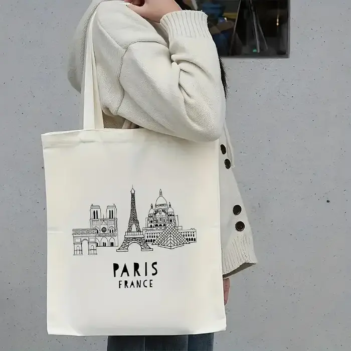 Sac fourre-tout de voyage Paris pour femme