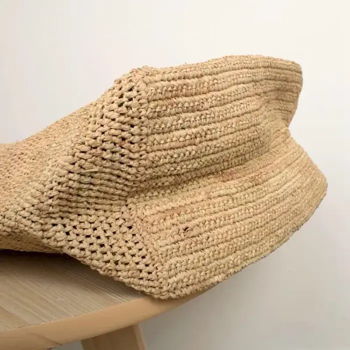 Lafite-Sac à Main Carré en Paille pour Femme