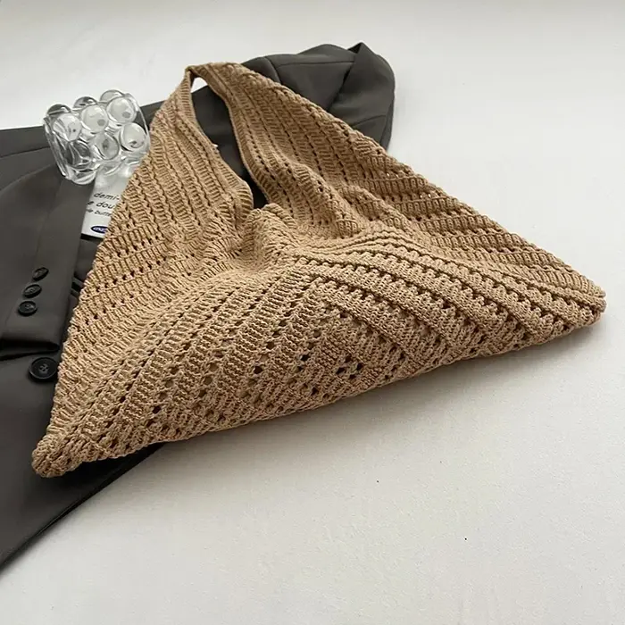 Sac à main en tricot pour femmes