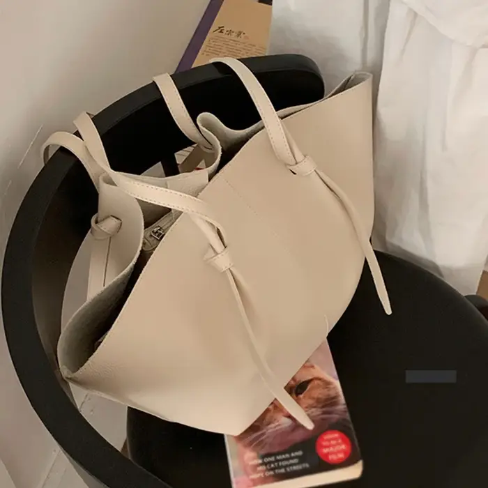 Sac à main de luxe en cuir PU souple pour femmes