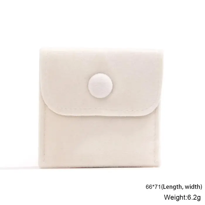 Qualité sensation plusieurs couleurs velours matériel boucle Style sac à main pochette bijoux sac emballage