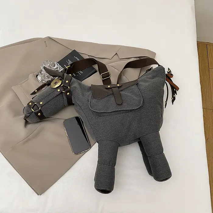 Sac à main Oxford en forme de cheval pour femme