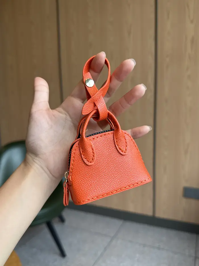 Mini portefeuille coquille pour femme