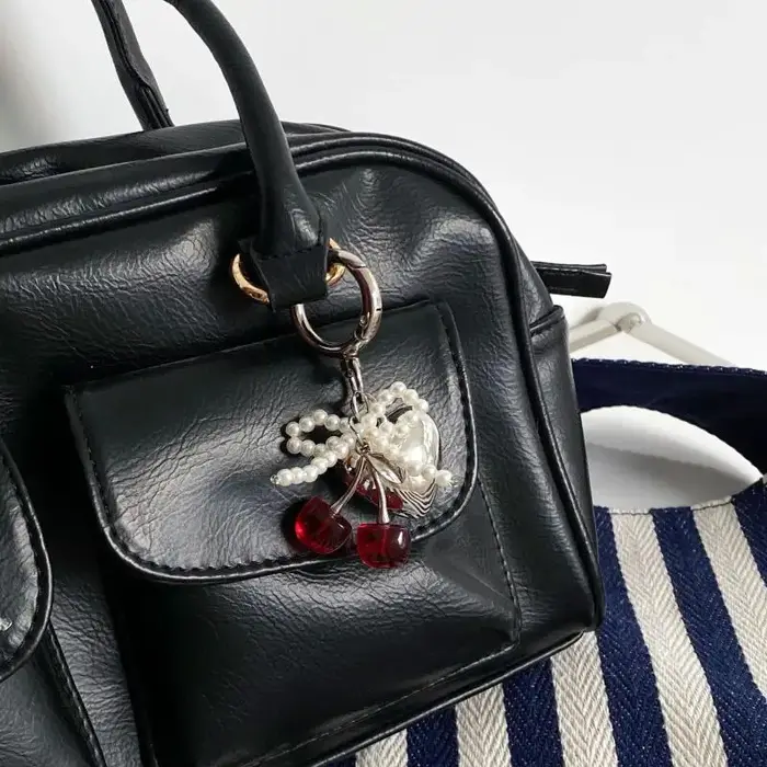 Breloque de sac en perles
