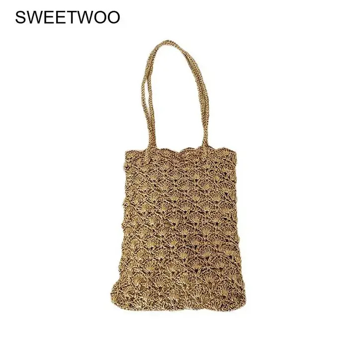 Sac à bandoulière en crochet fait main
