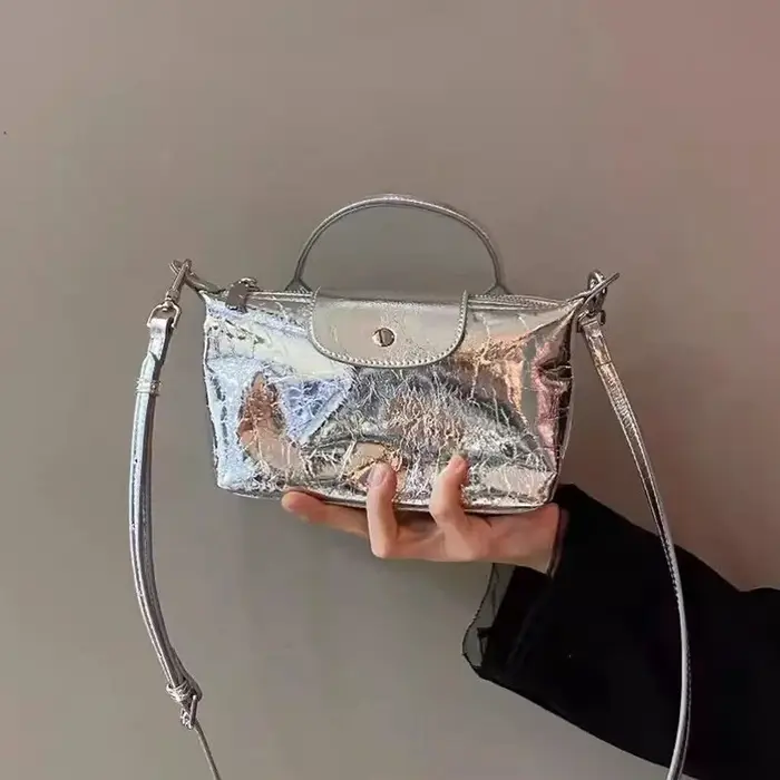 Mini sac à bandoulière Hobo été nouveaux sacs à main pour femmes 2025 concepteur de luxe argent