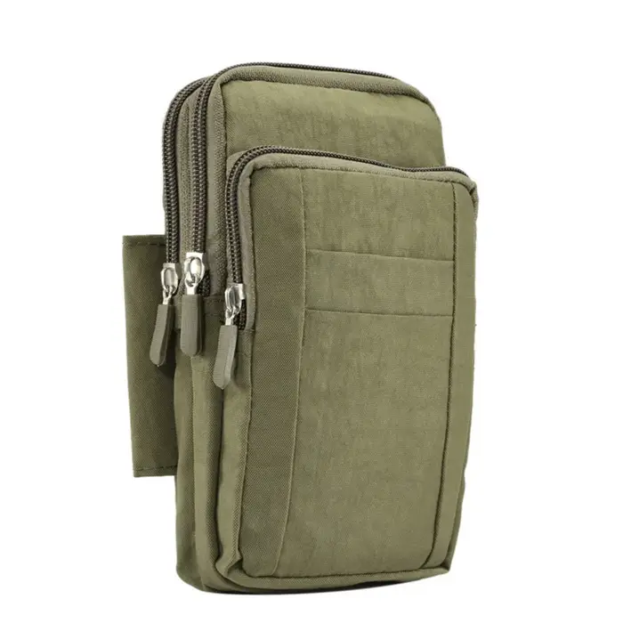 Sacoche de ceinture extérieure pour téléphone, étui de transport bandoulière, support de téléphone p