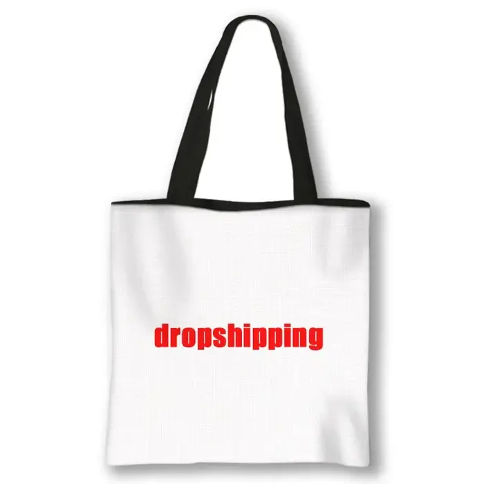 Personnalisez votre Logo/nom/image sac à provisions femmes fourre-tout sacs décontracté femme sac à