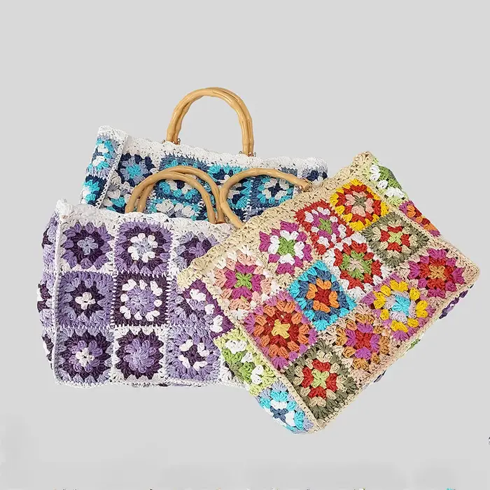 Sac à main bohème grand-mère pour femmes