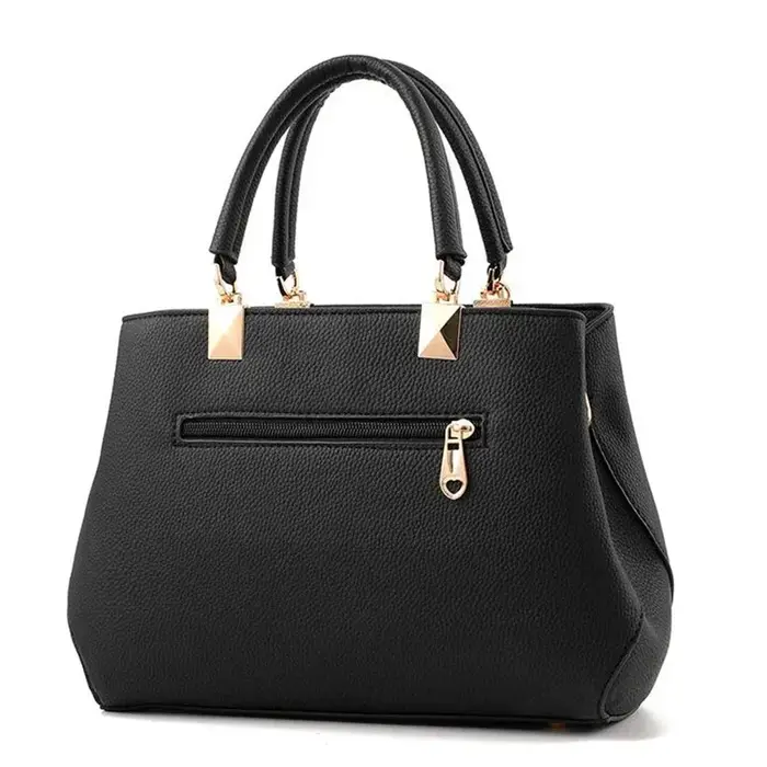 Femmes sacs de messager avec pendentif fleur bureau dames mode fourre-tout sac à main pur pour femme nouveaux