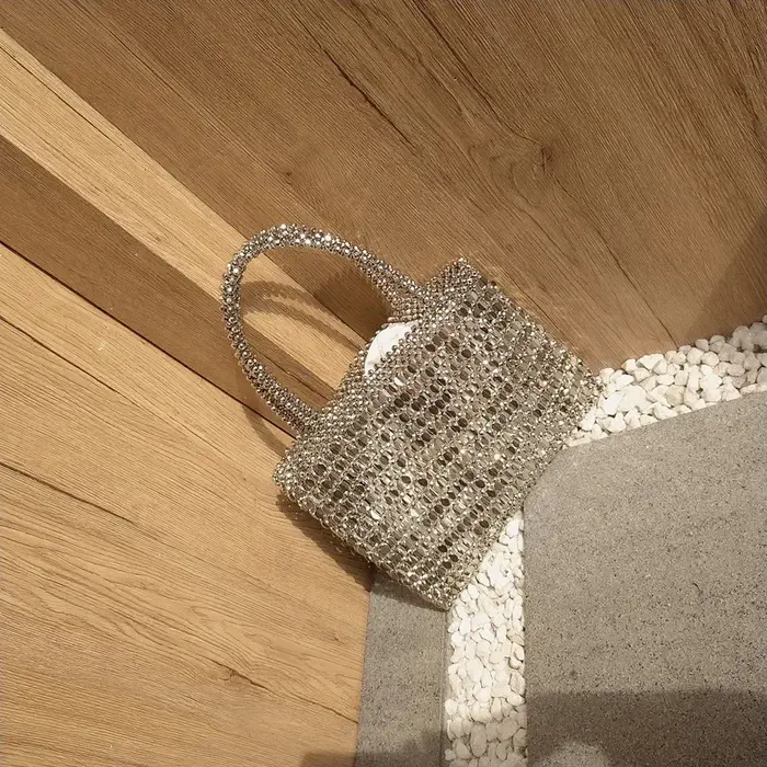 Vintage fait à la main dames sac