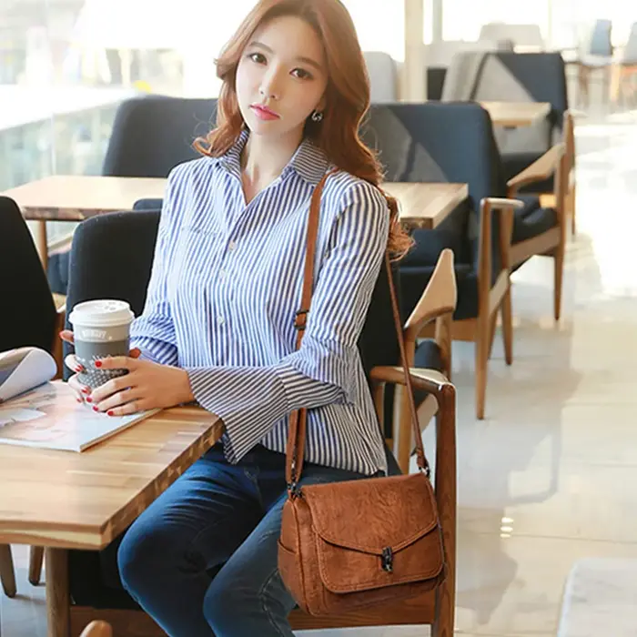 Sacs à main de luxe en cuir souple vintage pour femmes