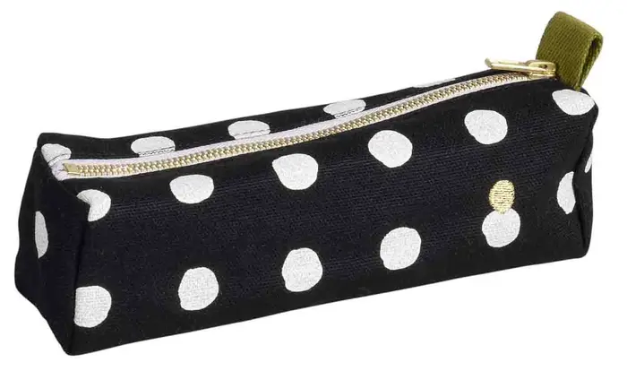 Trousse de bureau Mia Caviar 6 x 20 x 6
