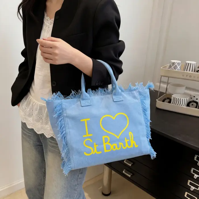 Sac fourre-tout en toile grande capacité