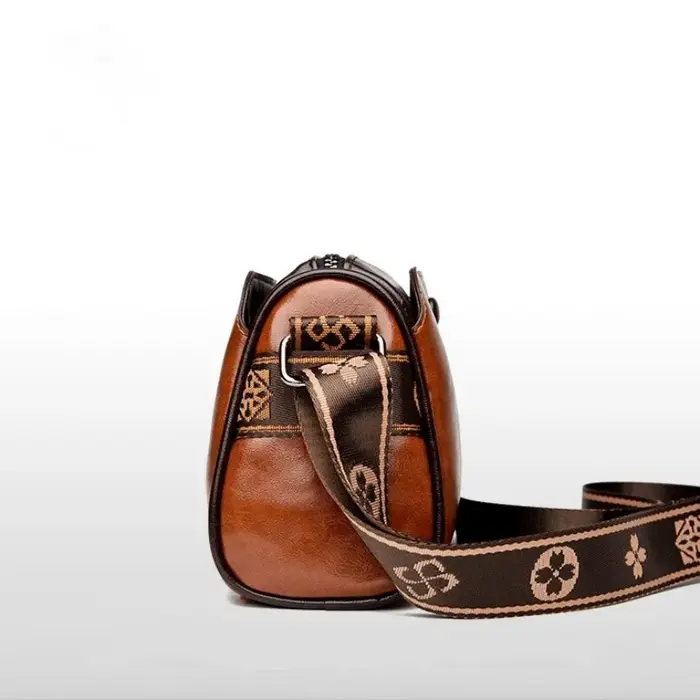 Sac à bandoulière rétro Double face pour femmes