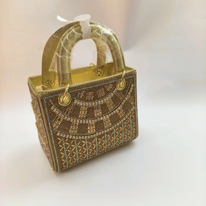 Sac à main carré de luxe orange 2026 pour femme