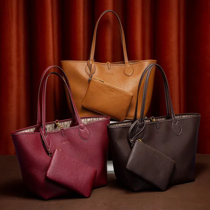 CHCH femmes sac fourre-tout 2025 automne nouveau café couleur sac à main Double face mère enfant sac
