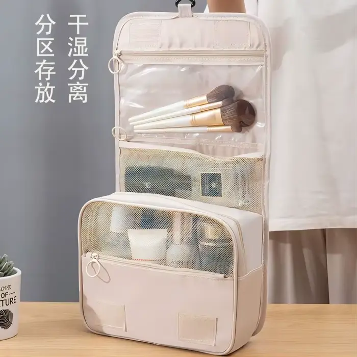 Trousse de toilette portable de voyage pour femme