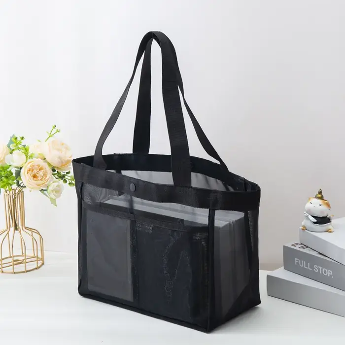 Sac à main en maille avec sac de rangement