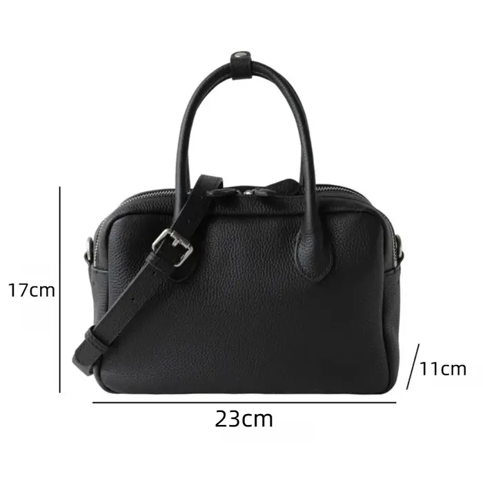 Sac à main pour femme en cuir PU texture litchi 2026
