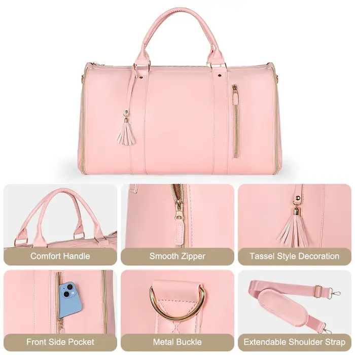 Sac de voyage 2 en 1 pour vêtements