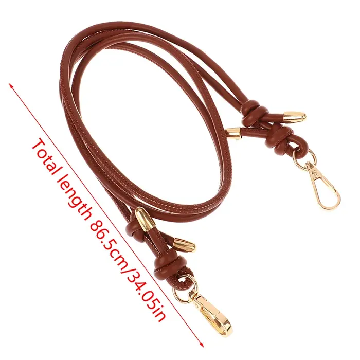 Accessoires de sangle de sac à bandoulière en cuir multicolore