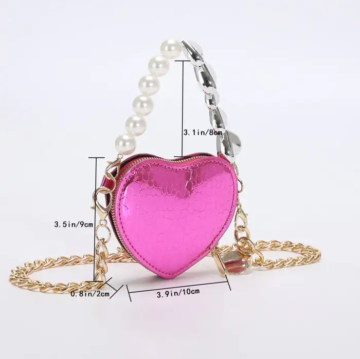 Mini sac à bandoulière en cuir PU pour femme