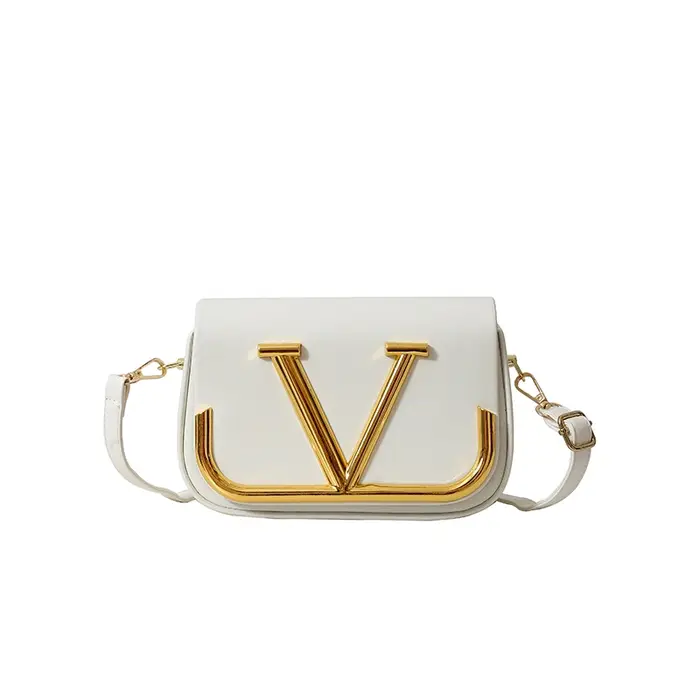 Sac à bandoulière moderne en simili cuir pour femmes, Style minimaliste avec poche zippée, léger et