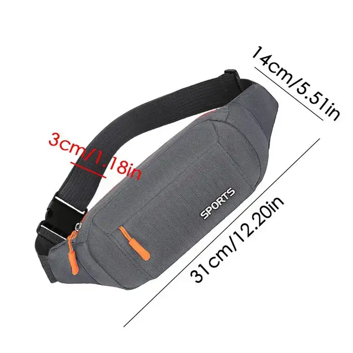 Sac banane étanche pour la course