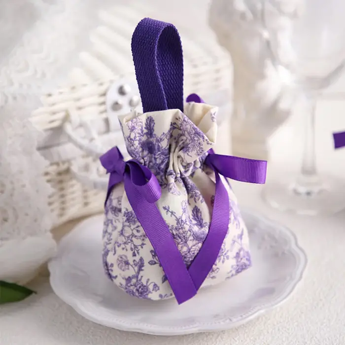 Sac de cérémonie de mariage avec nœud papillon
