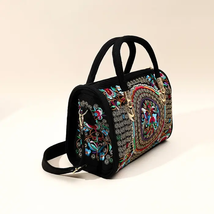 Sac à main rétro brodé bohème pour femmes