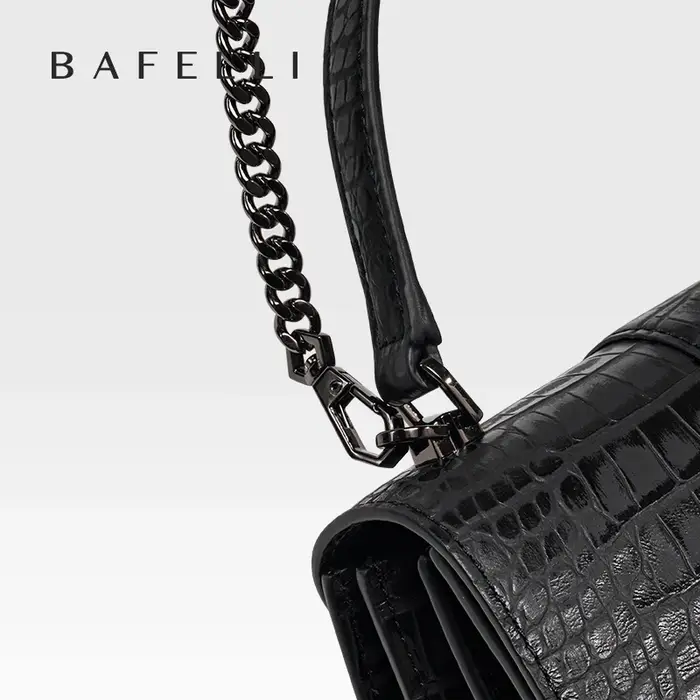 2025 nouveau sac à main femme BAFELLI sacs en cuir véritable pour femmes marque de créateur de luxe