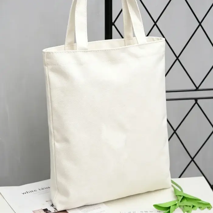 Sac fourre-tout en toile pour femme avec imprimé voilier et typographie