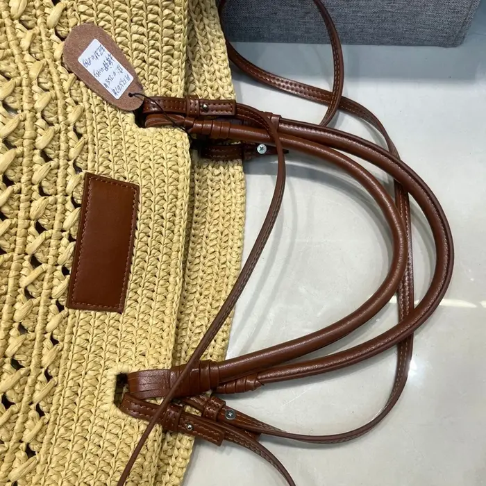 Sacs cabas de plage bohèmes en paille pour femmes sacs à main et pochettes de luxe de créateurs nouv