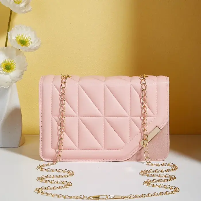 Sacs à main et bourse de luxe noirs pour femmes, sacoche en cuir PU, sac à bandoulière à carreaux, p