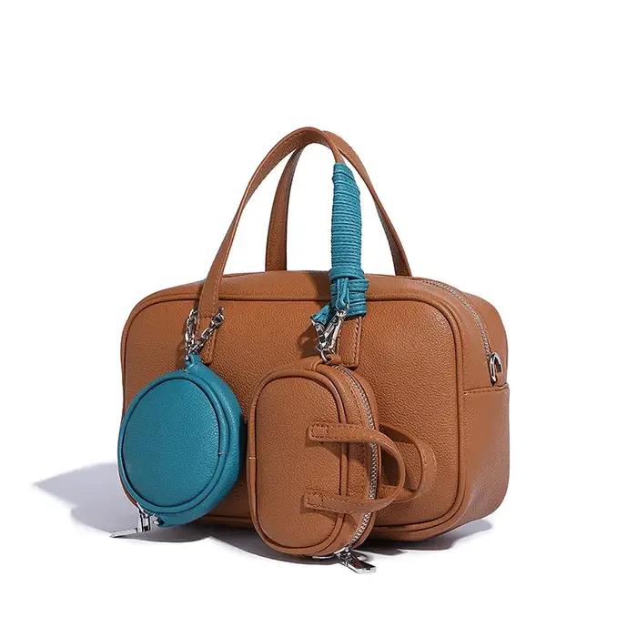 Boston sac femmes mode 2025 Style euro-américain Simple sac à bandoulière sacs à main sac Composite