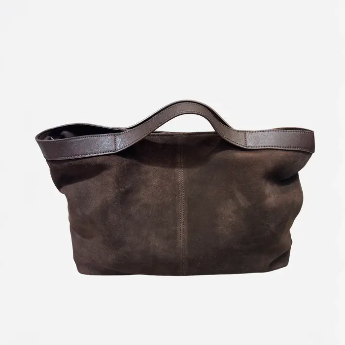 Sac fourre-tout en cuir suédé Mendy pour femme