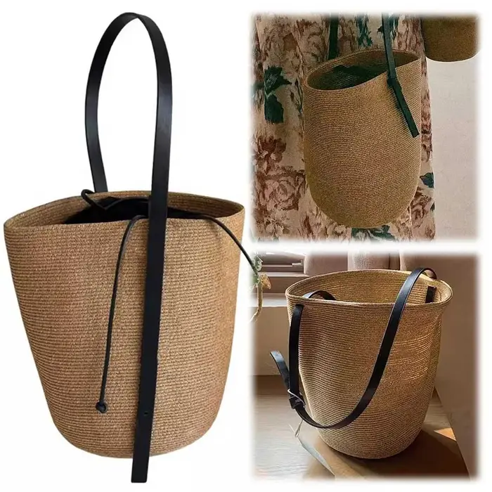 Sac seau pour femme avec bandoulière réglable